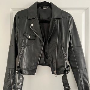 H&M Faux Leather Jacket